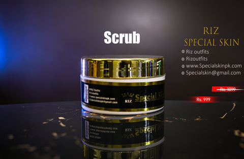 SCRUB GOLD JAR